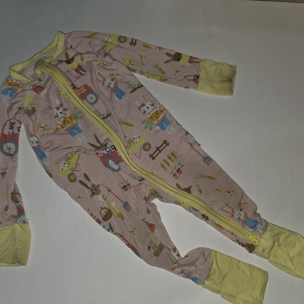 Little Sleepies Pink Hop To It